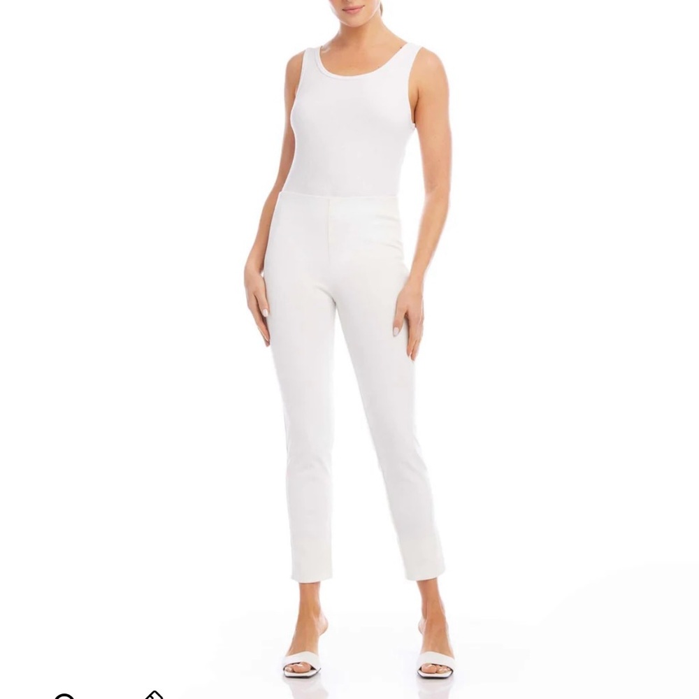 Fifteen Twenty Ankle Slit Pants in White | NWT 🤍🤍🤍🤍